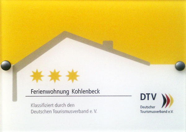 Ferienwohnung Kohlenbeck DTV 3 Sterne